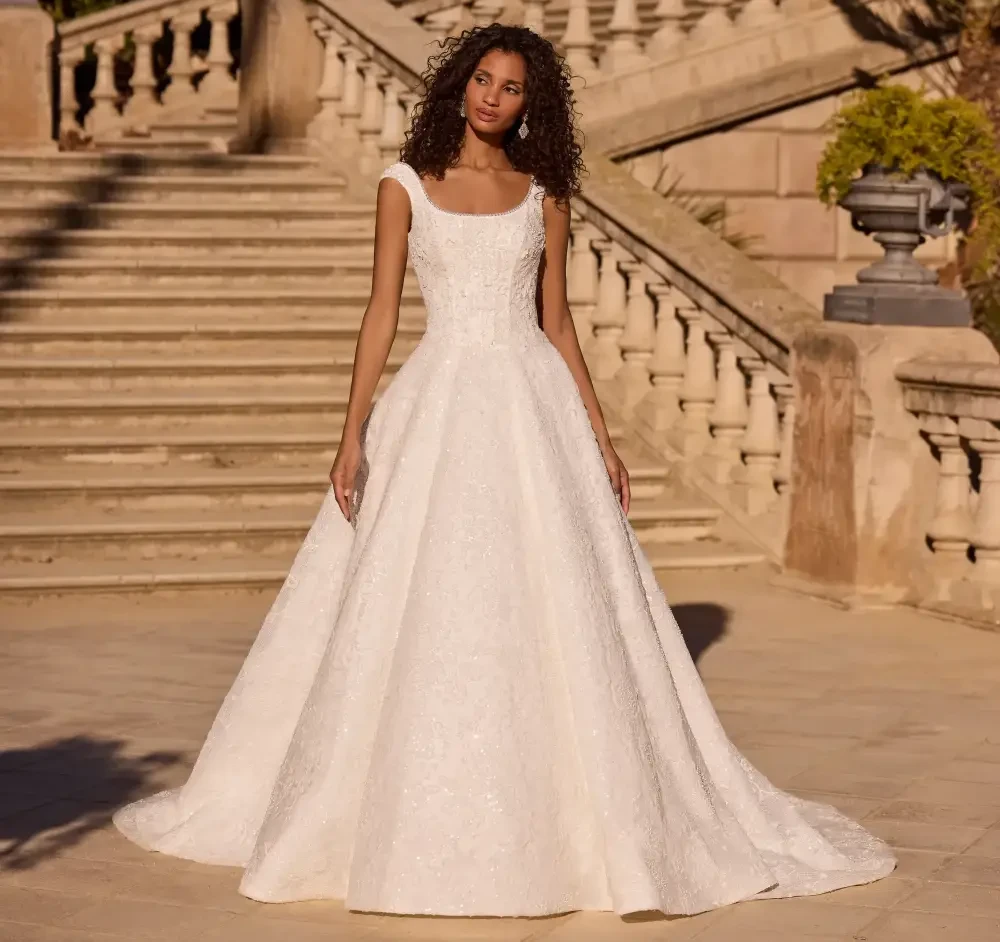 Model wearing an Ricca Sposa dresses