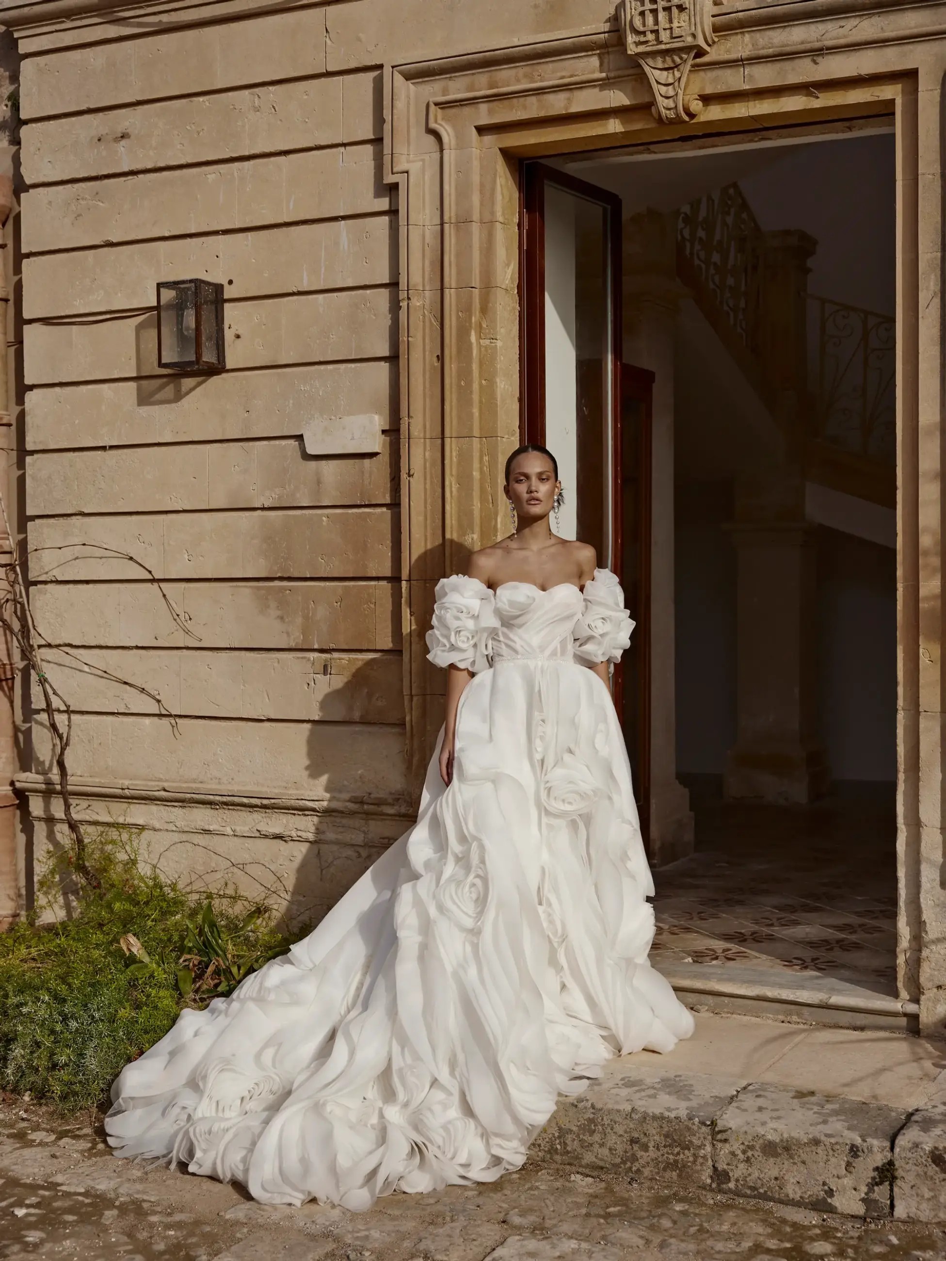 Bridal Beauty in Bloom: Floral-Inspired Gown Trends for Summer Weddings Image