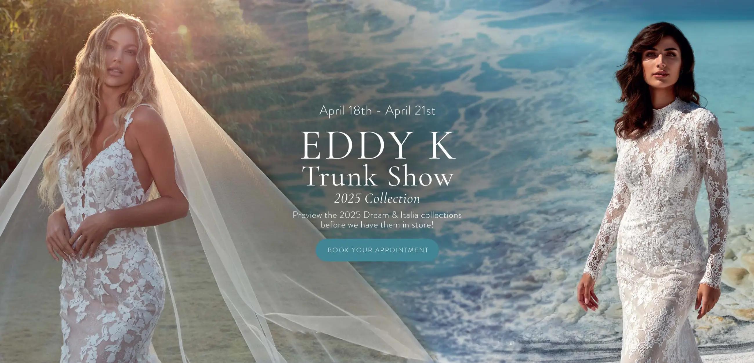 Desktop Eddy K 2025 Trunk Show Banner
