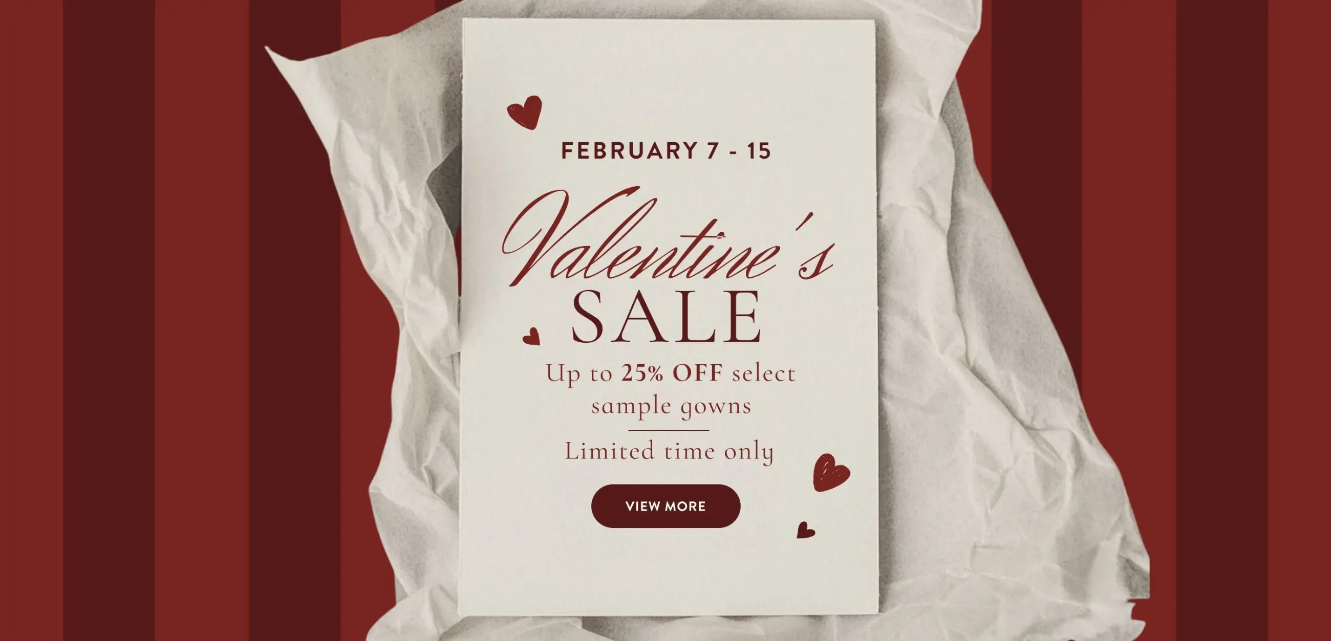 Valentine's Sale Event
